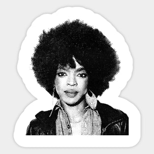 Miseducation lauryn Halftone Sticker